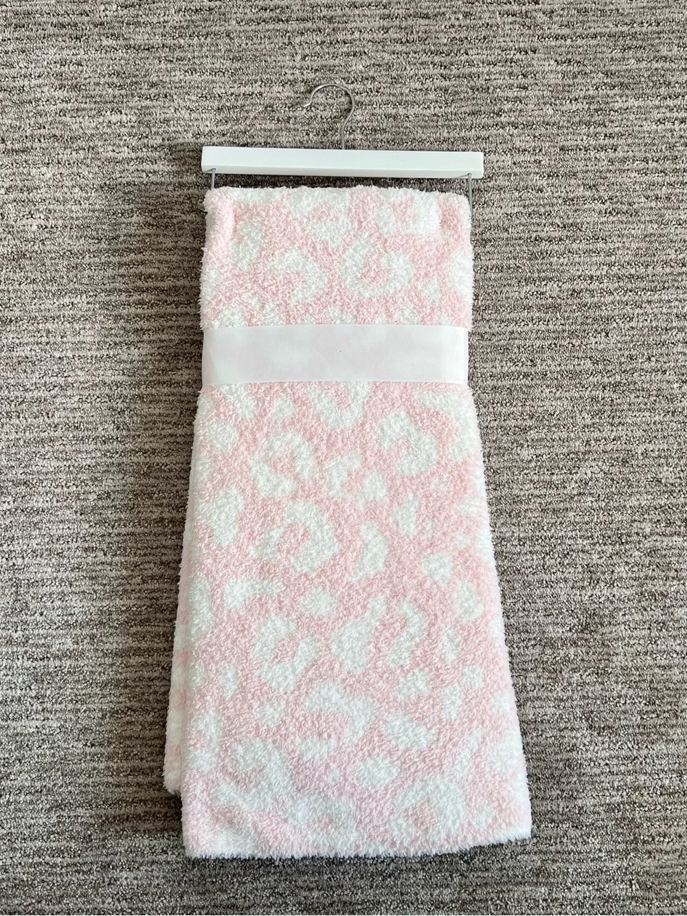 NWT Cupcakes & Cashmere Pink Leopard Baby Blanket